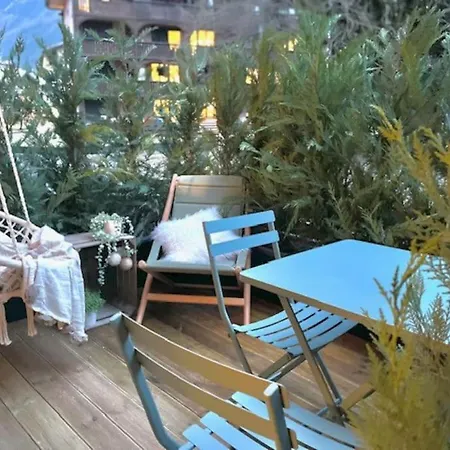 Terrasse Vue Mont Blanc, Centre Апартаменты *