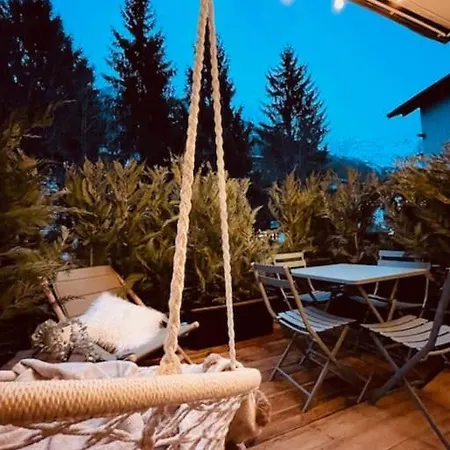 Апартаменты Terrasse Vue Mont Blanc, Centre